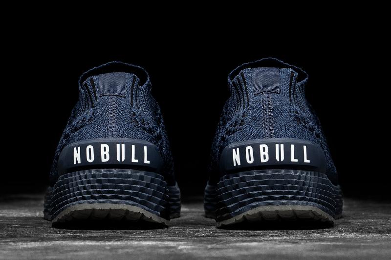 Nobull Midnight Knit Runner Women's Running Shoes Navy | USA Z1694U